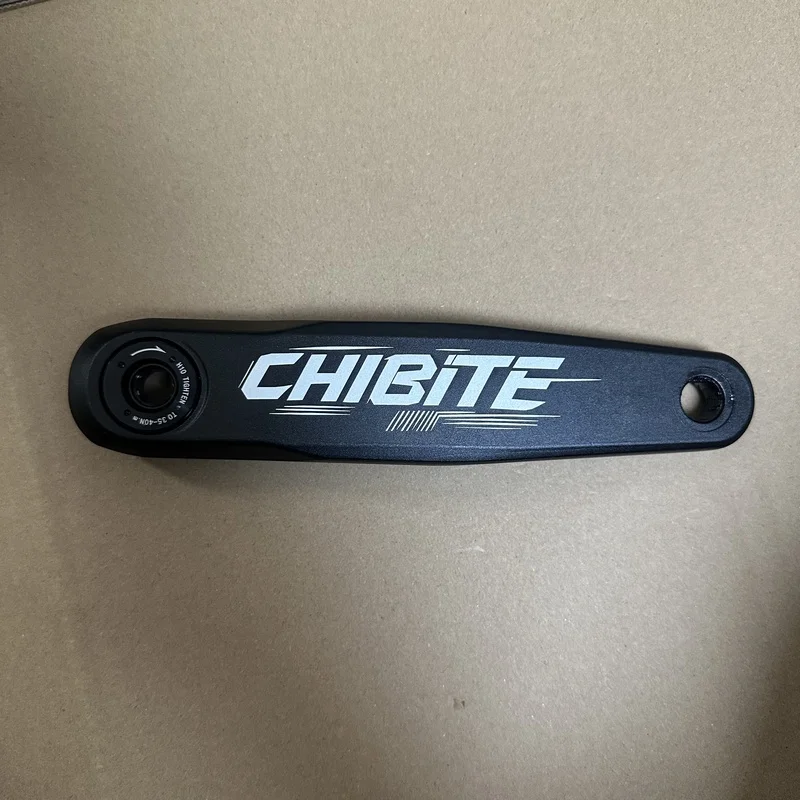 CHIBITECrank 7075Mountain Bike Hollow out  DUBAluminum Alloy Suitable for Speedlink 558g 170mm Threaded installation