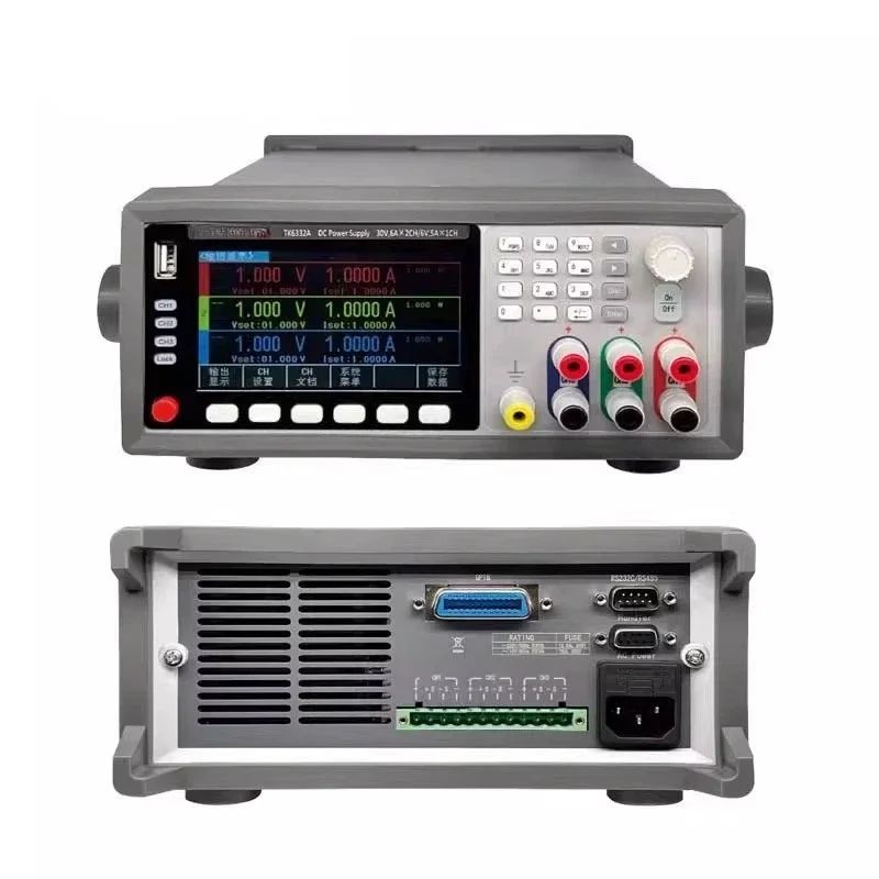 TK6322A Programmable Multi-Channel Linear DC Power Supply 6324A High Accuracy Measurement Regulated Power Supply