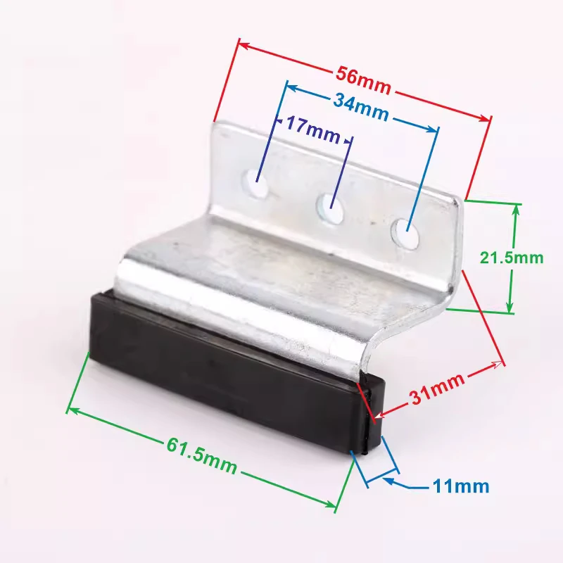 5pcs/lot Elevator Parts Hall Door Curved Door Slider Lift Accessories