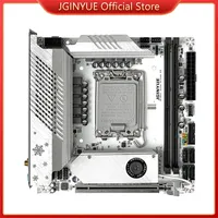 JGINYUE B760i Motherboard LGA 1700 Support Intel Core 12th 13th DDR5 Memory RAM Latest mini  itx B760i-Snow Dream D5