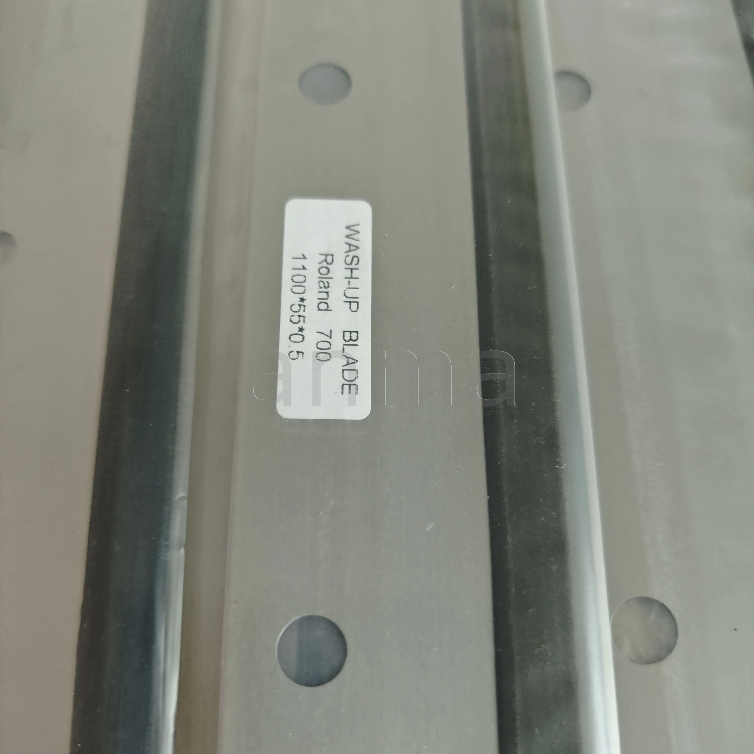 2 pieces Komori L40 Wash up Blade Ink Scraper Roland RVK 3B Roland700 Wash Blade Length 1100mm