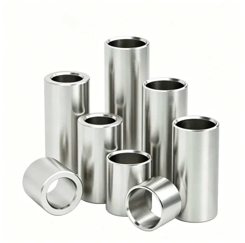 Inner Dia 20 304 Stainless Steel Bushing Washer Gasket Unthreaded Round Hollow Standoff Spacer Sleeve Length5-50