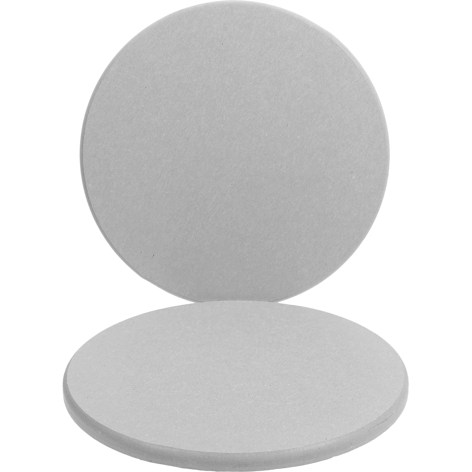 

2pcs Flower Pot Mat 18cm Diatomaceous Earth Tray Reusable Absorbent Planter Saucer Water Drainage Pad