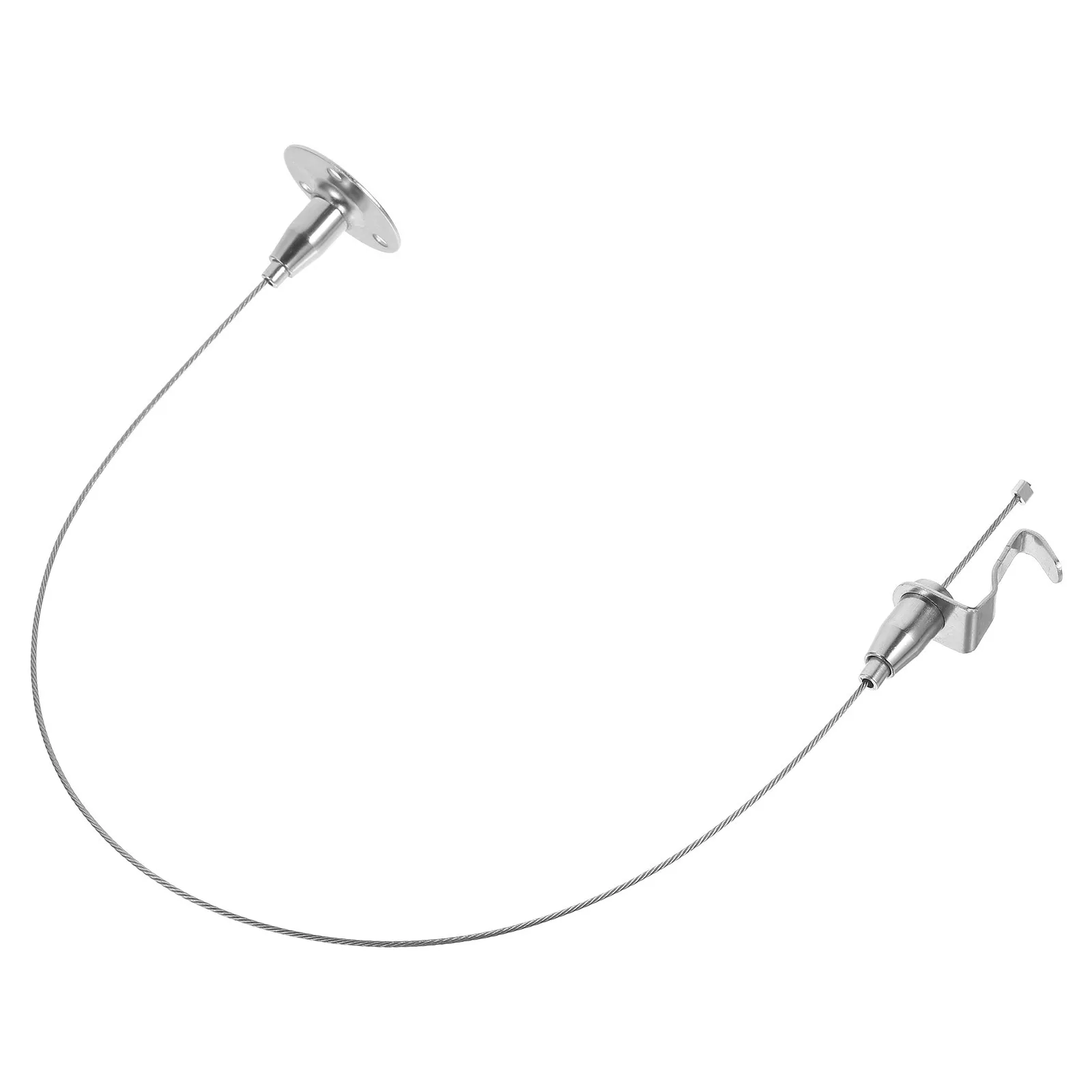 

Steel Wire Rope Hooks Adjustable Heavy Duty Hanging Cable For Pictures Mirrors Lamps Signs Displays Rust-Proof Stainless