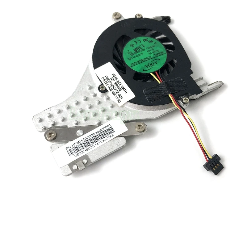 Ventilador disipador de calor para ordenador portátil, Enfriador de refrigeración para HP mini CQ10, 608772-001, AD5005HX-QD3, nuevo, Original, HPMH-B2885020G00001