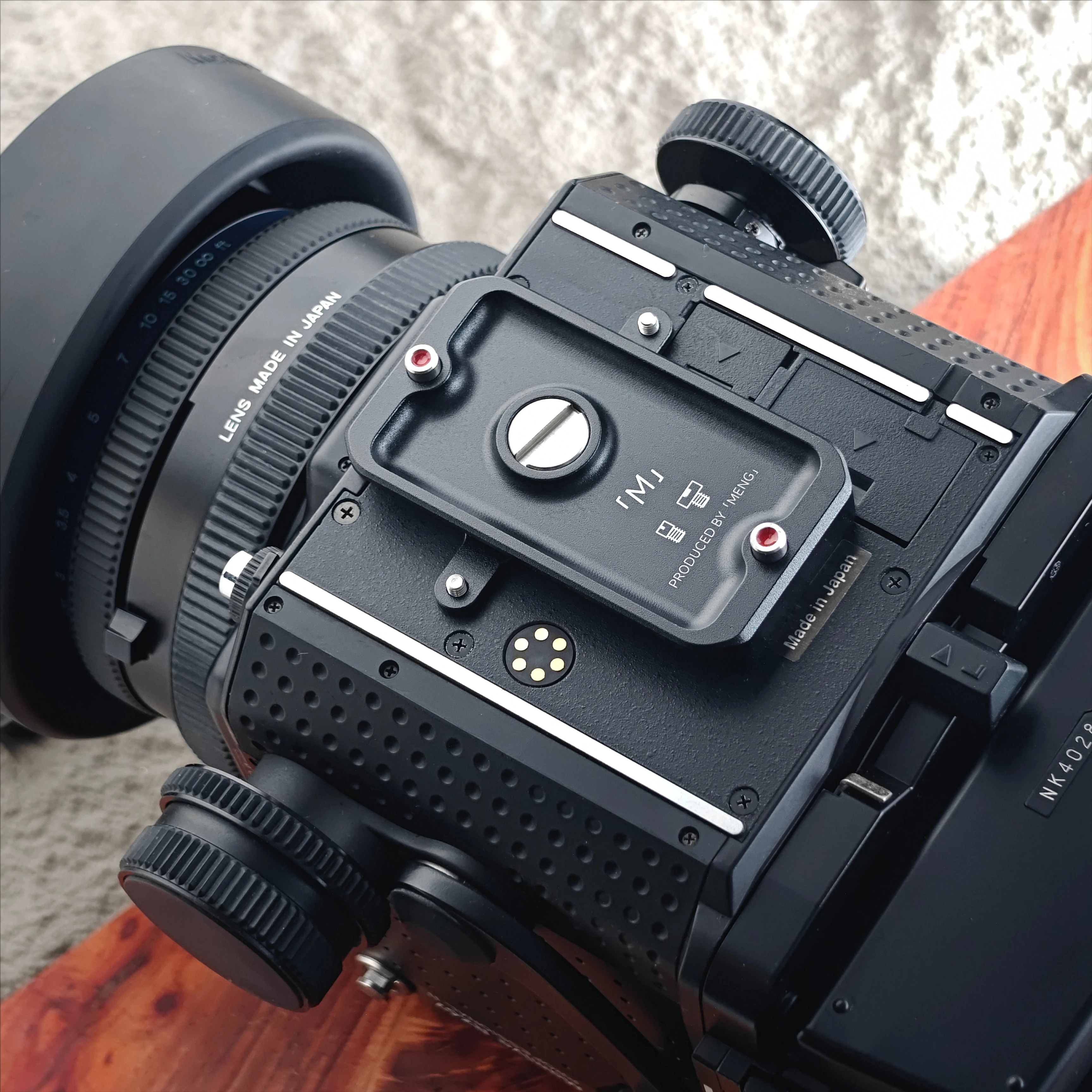 camara-de-pelicula-de-formato-medio-1\4-3\8-placa-de-liberacion-rapida-rz\rb\645-antideflexion-previene-el-deslizamiento-placa-de-instalacion-rapida-xf\df