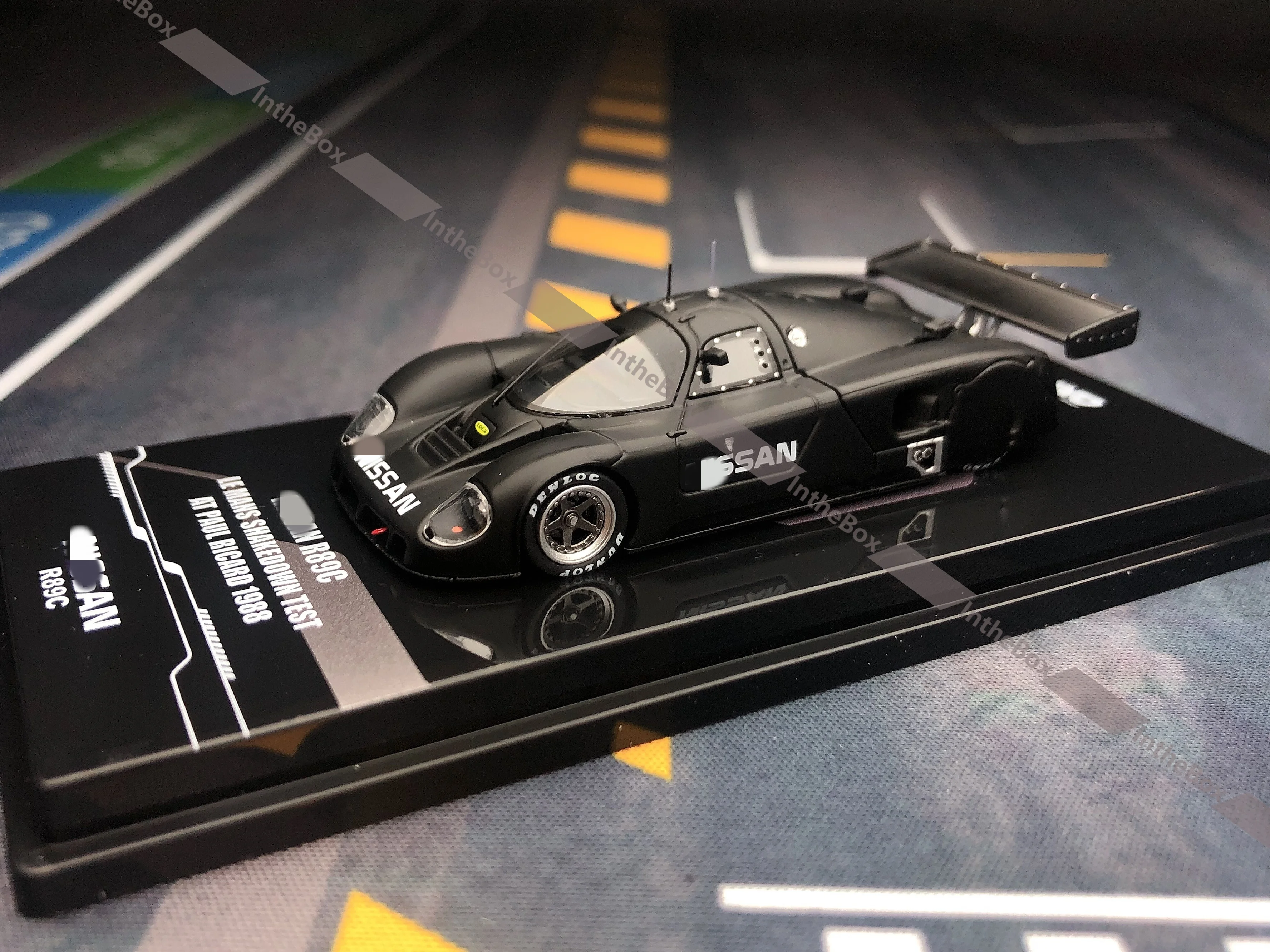 

INNO64 1:64 R89C Le Mans Shakedown Test на Paul Ricard 1988, литая под давлением модель автомобиля