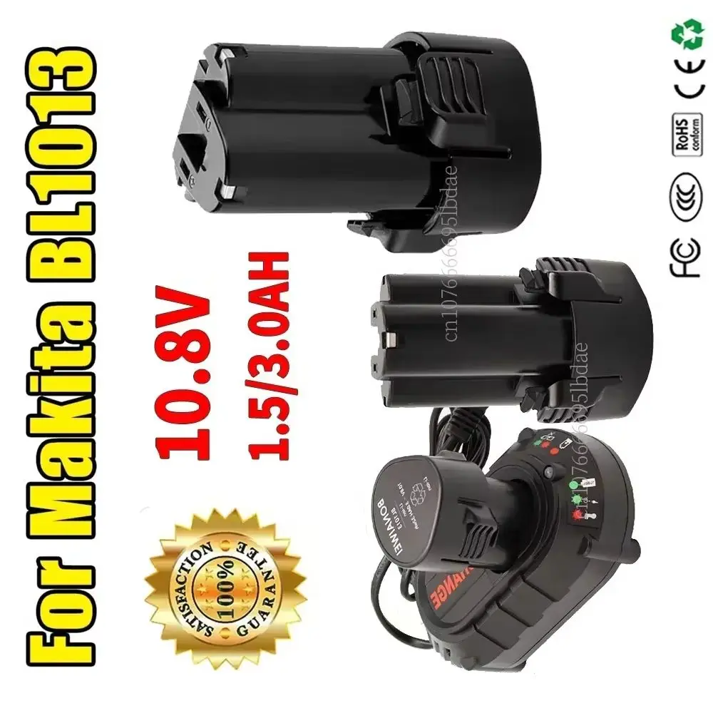 

10.8V 12V Lithium Ion Battery 3AH 3000mAH ForFor Makita BL1013 BL1014 194551-4 TD090D TD090DW LCT203W LCT204 194550-6