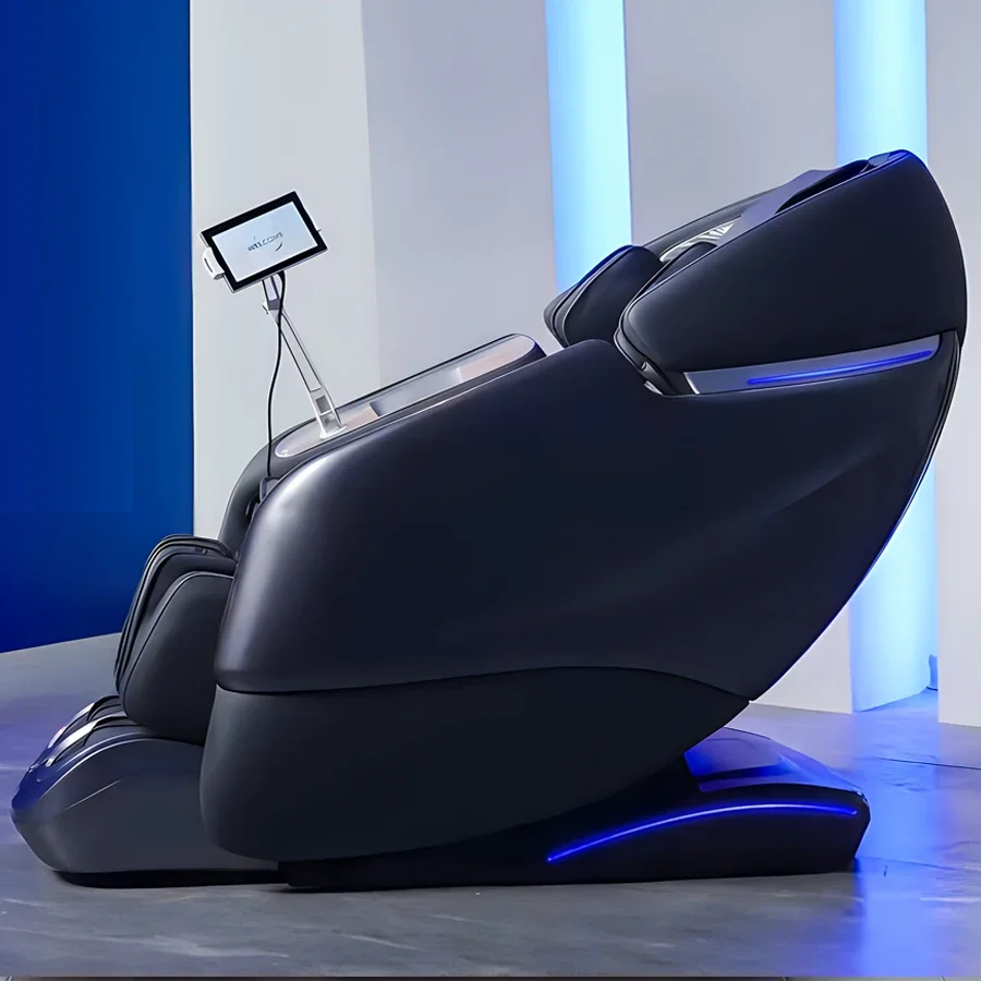 

Кресло для ухода за телом с беспроводной зарядкой, электрическое роскошное 3D массажное кресло с нулевой гравитацией для тела