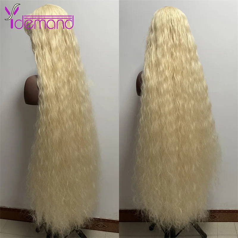 Y Demand 120cm Long Fluffy Curly Synthetic Wig for Black Women Kinky Curly Hair Natural Color Afro Wigs for Women