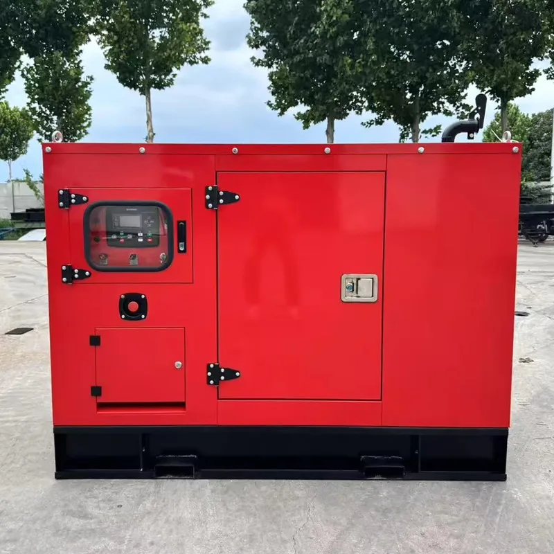 Customized 20kw 30kW 50kw Silent Type Auto Remote 50Hz Diesel Generator Engine Stamford Alternator 1500rpm 3Phase ATS 4 Wire