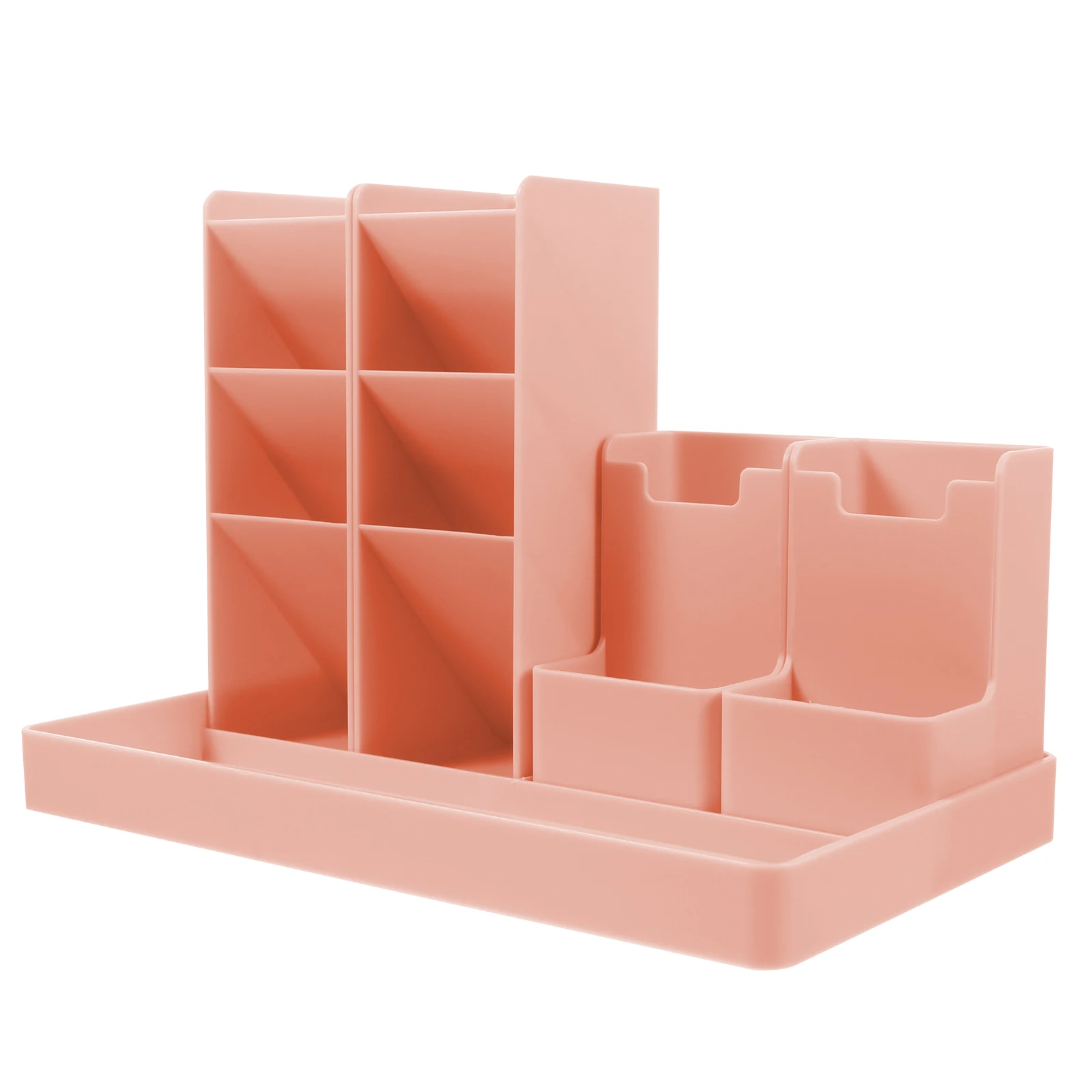 

Pen Storage Box Multi-functional Holder Office Desktop Organizer Mini Creative Plastic Stationary