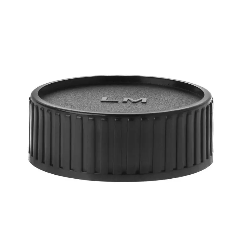 Black Camera Body and Rear Lens Cover for Leica for M Camera Lens M6