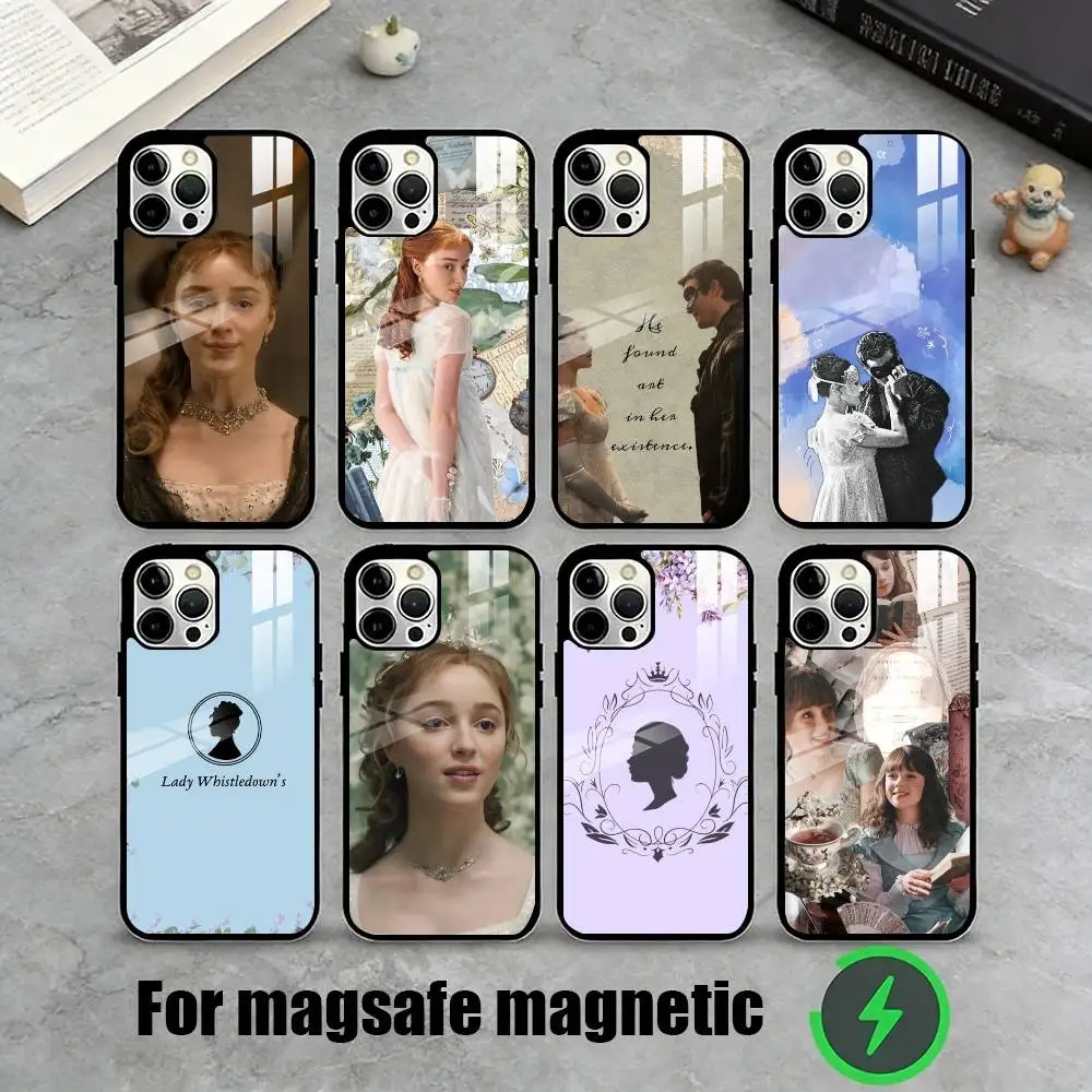 

Phoebe Dynevor Fair Play Actress Fan Phone Case For iPhone17,16,15,14,13,12,11 Plus,Pro Magnetic with Magsafe Wireless Charging