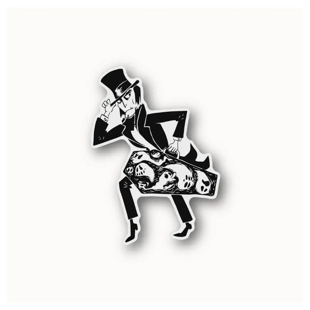 Soul Reaper Waterproof Stickers For Decorating Car Windows Motorcycles And Computers.