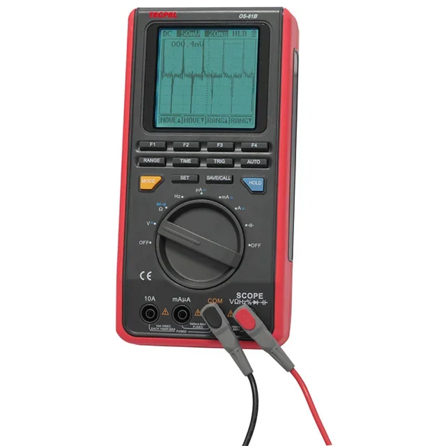 TECPEL OS-81B 8 MHz multimeter digital Storage handheld oscilloscope