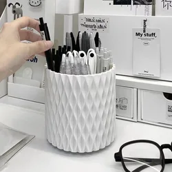 1 Piece Creative Simplicity Pen Holder Fashion Solid Color Desktop Stationery Organizer Multifunctional MakeUp Brush Holder