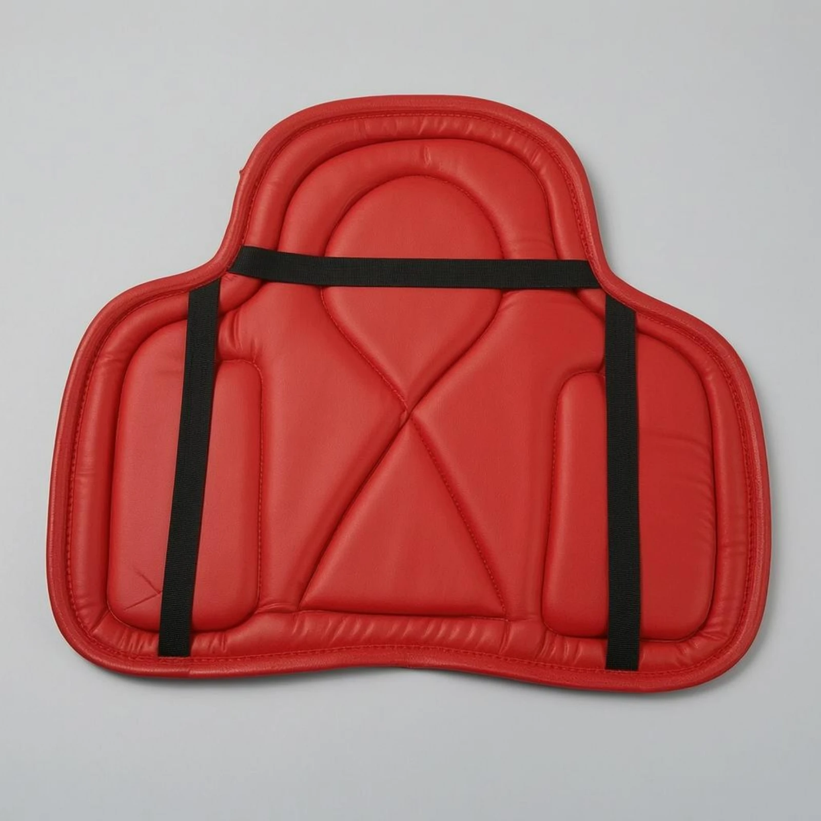 Tourist Saddle Pad Securing Straps Padded Quilted Saddle Pad