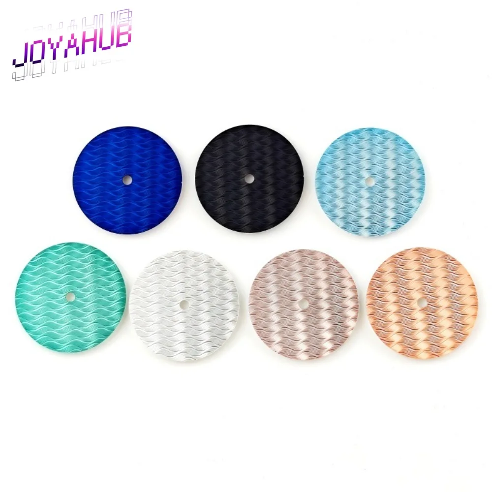 

Custom LOGO Minimalist NH35 Dial DIY Wavy Pattern Mechanical Surface Modification NH34/2815/2824 Watch Accessories Size 28.5mm
