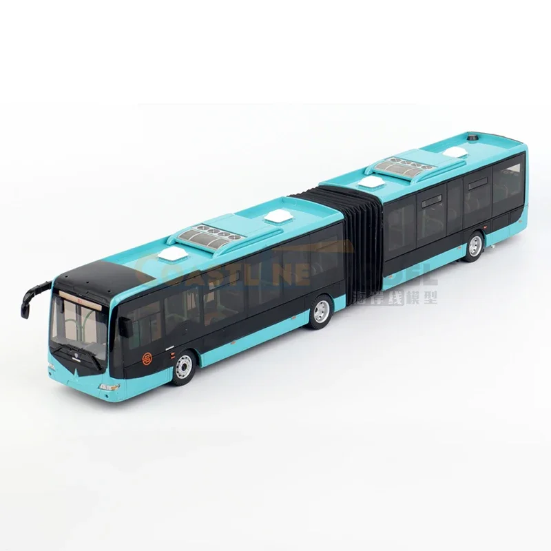 1:43 Skala Diecast Alloy Scania Articulated Bus Rapid Transit BRT Toys Cars Model Classics Adult Souvenir Gifts Static Display