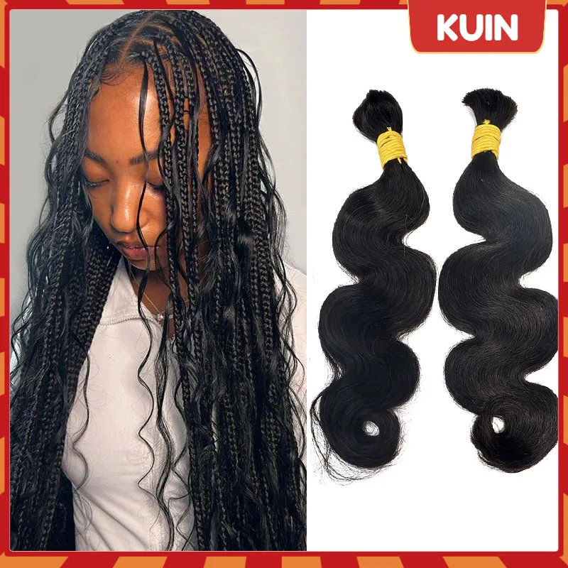 

Body Wave Human Hair Bulk for Braiding Brazilian Remy Human Hair Bulk No Weft for Boho Braids Double Drawn Bulk Hair Extensions