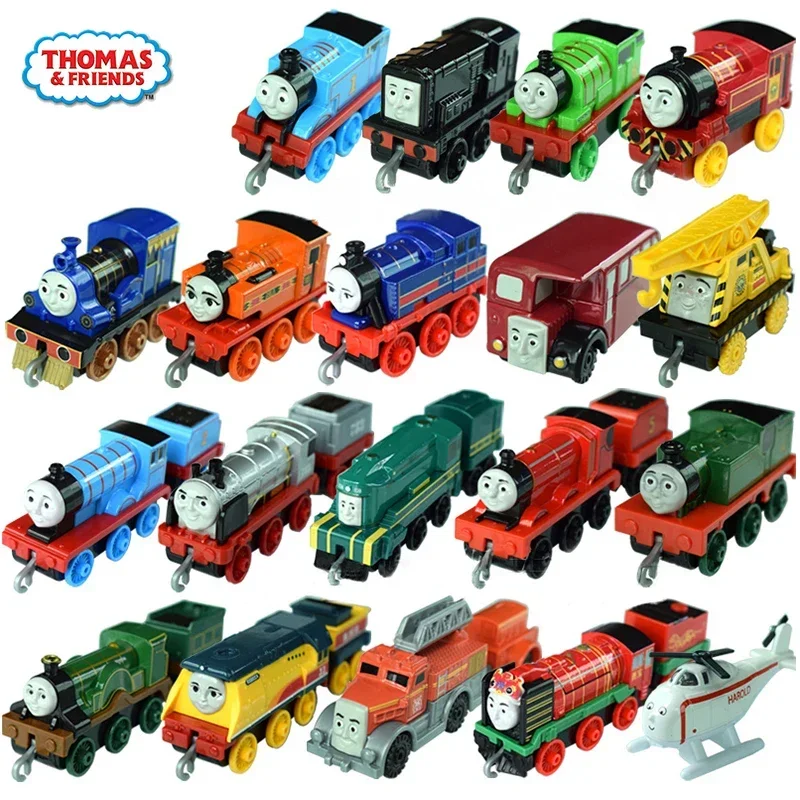 TrackMaster-Train Thomas et ses amis, original, nouveau modèle en alliage, jouet à moteur en métal, adapté à l\'ensemble de piste, jouets pour enfants