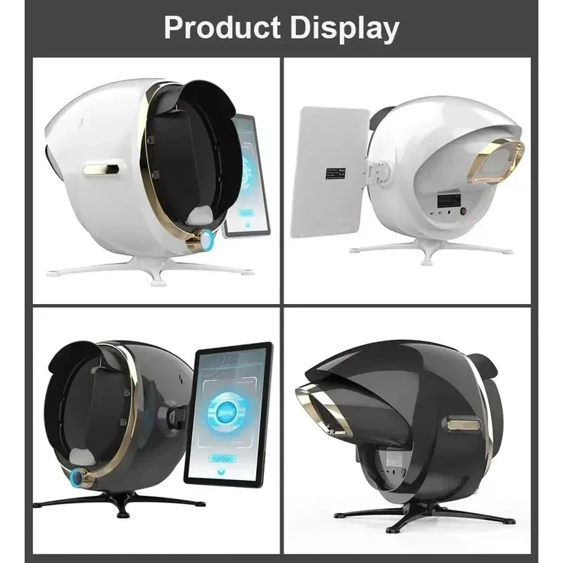 

Portable 3D Skin Scanner Facial Care Analyzer 'Magic Mirror' with English Interface Face Camera for Analysis And Monitoring