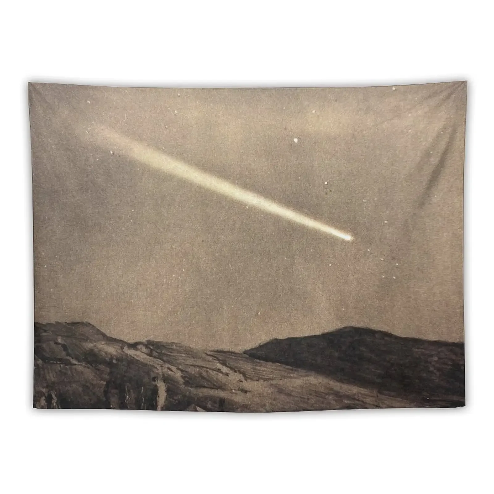 

Halley's Comet, France, 1910 Tapestry Aesthetic Room Decor Korean Room Decorating Aesthetic Bedroom Decoration Tapestry