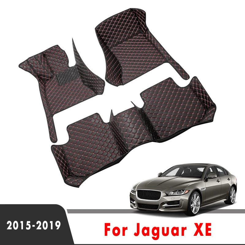 

Автомобильные коврики для Jaguar XE 2019 2018 2017 2016 2015, автомобильные аксессуары, коврики для украшения интерьера, водонепроницаемые коврики для ног на заказ