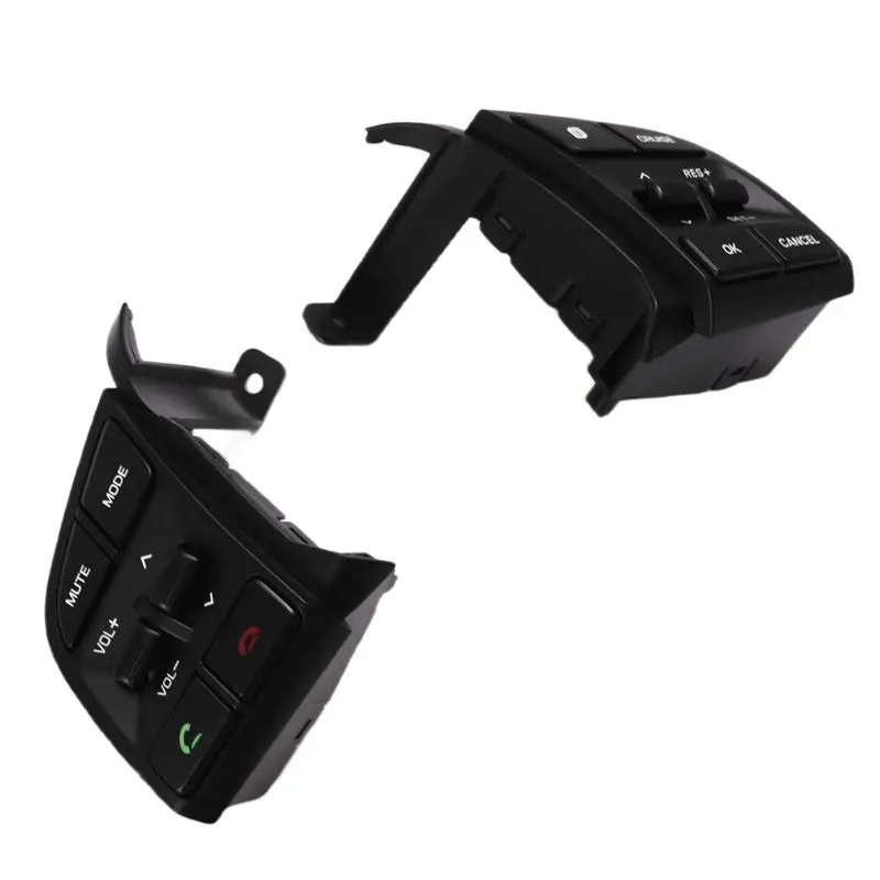 ABHX-Steering Wheel Cruise Control Remote Volume Button Switch 96710-D3500 96720-D3200 For Tucson 2015-2019