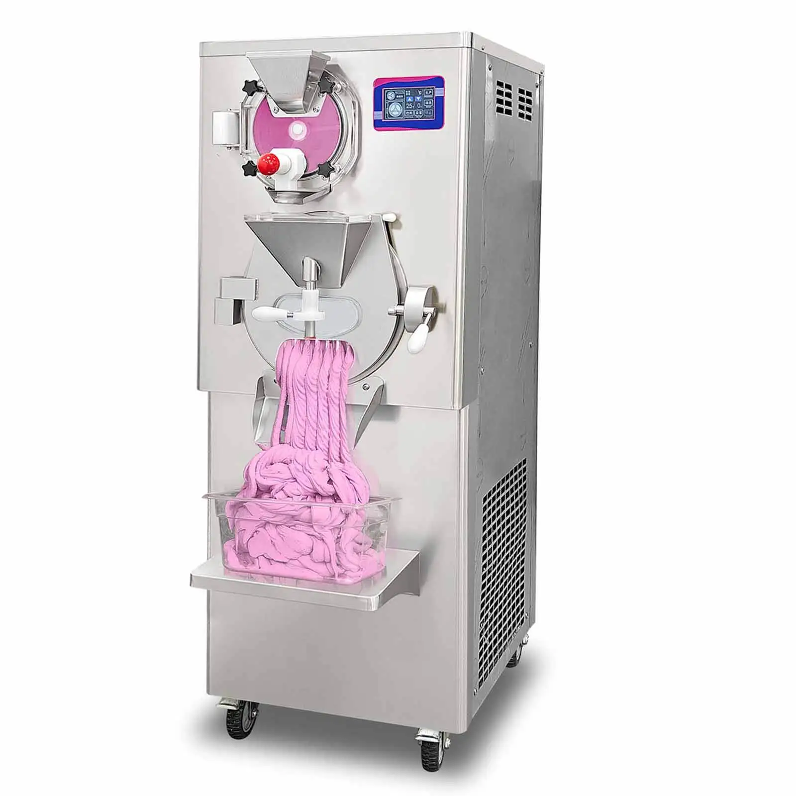 ETL CE Italian Commercial Maker Hard Ice Cream Machine/batch Freezer/gelato Machine With Combine Pasteurizer