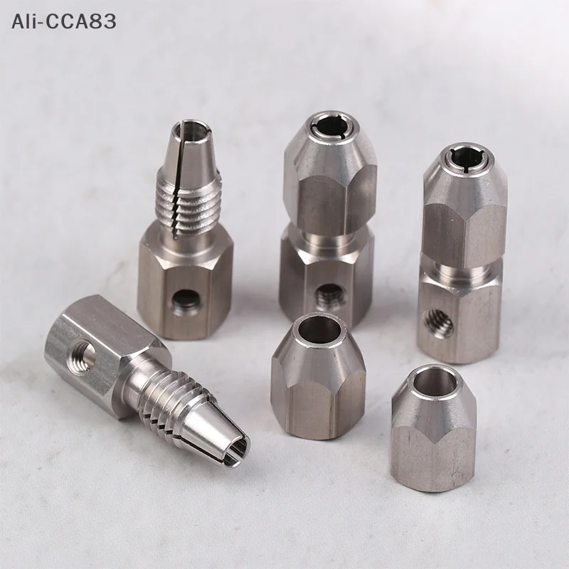 

1Set Flexible Coupling Stainless Steel Flex Collet Coupler 3.17/4/5/6MM For Model Electric Boat Parts