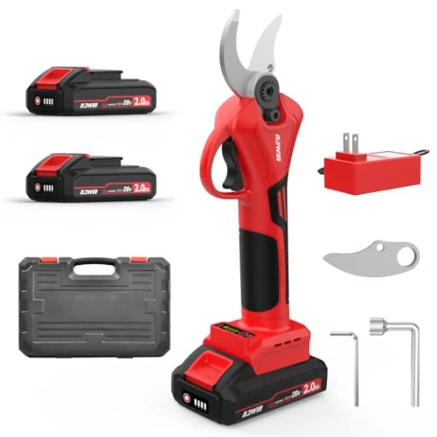 

Электрические секаторы с диаметром реза 40 мм (1,6 дюйма), профессиональные беспроводные электрические ножницы для обрезки деревьев и веток