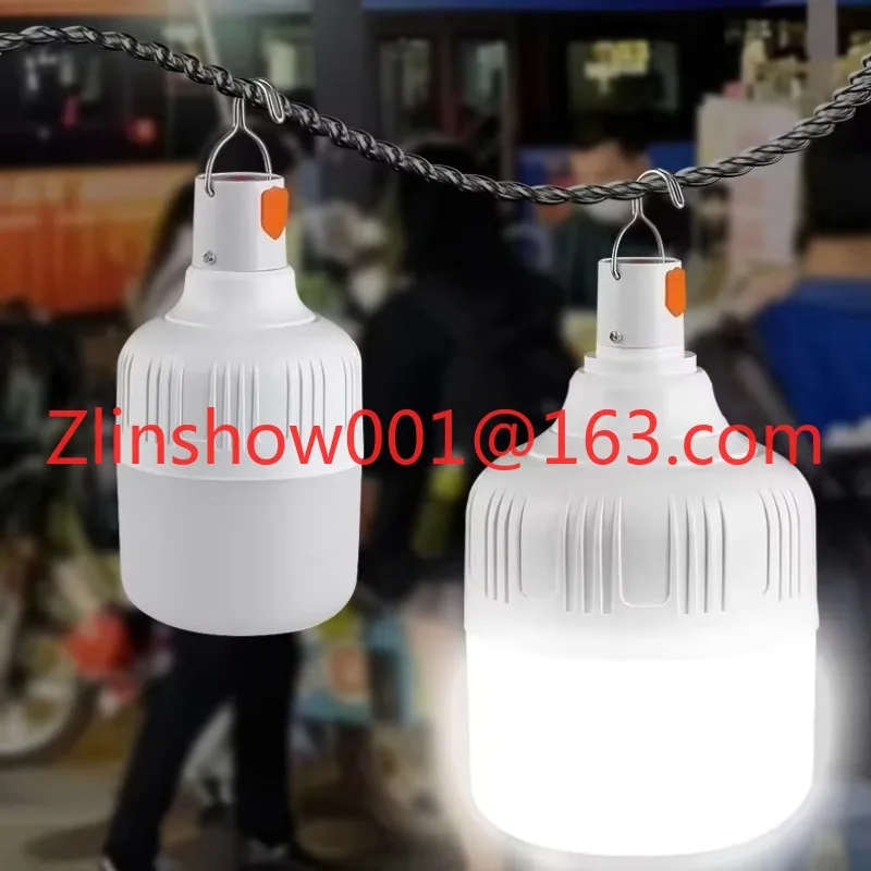 60mm  Rechargeable LED Camping Light Multi-Purpose Emergency Tent Lamp for Outdoor Night Markets Street Stalls-IP65