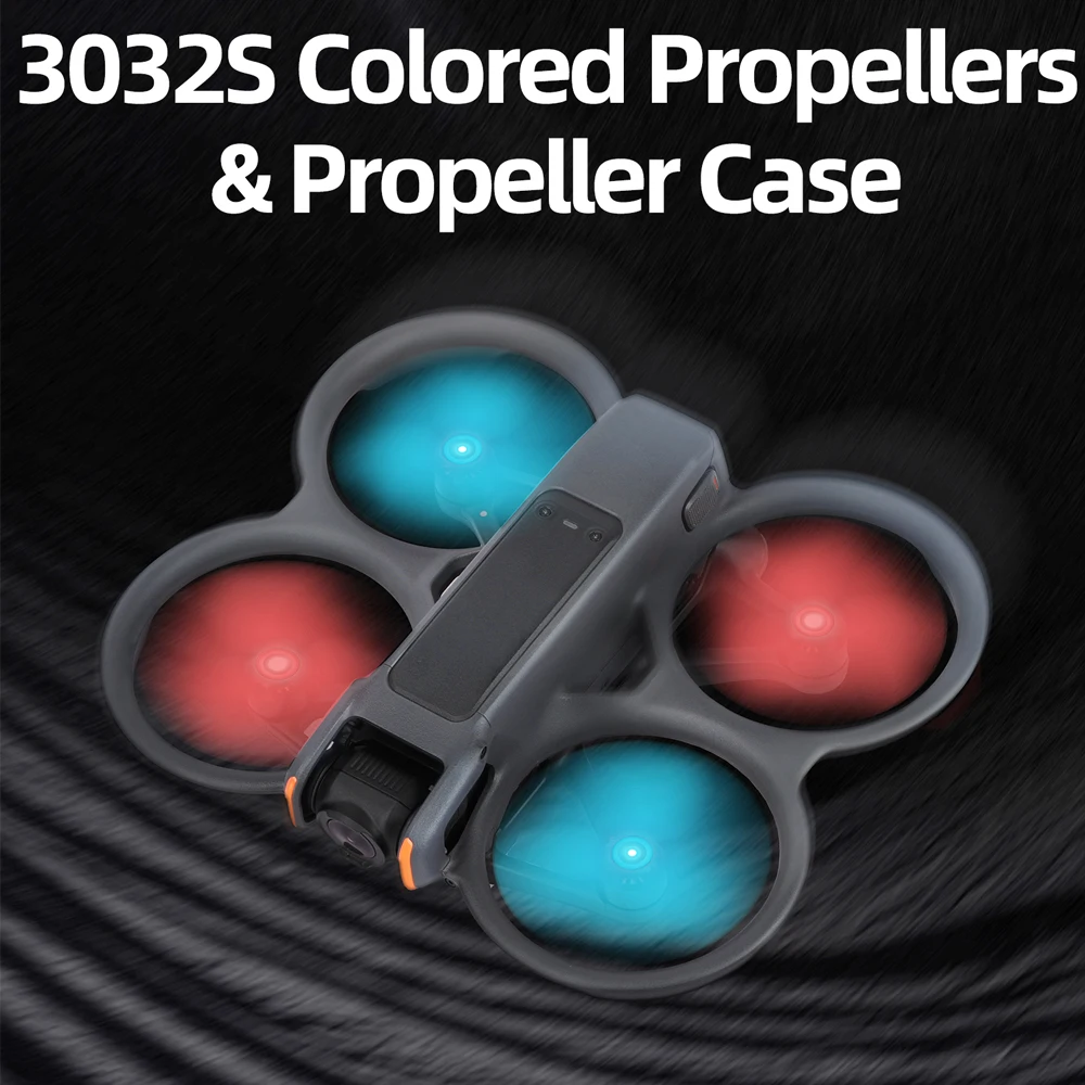 Sunnylife Propellers For DJI Avata 2 Drone Blade Light Weight Wing Fan Replacement Propeller Parts For Avata2 Colorful Paddles