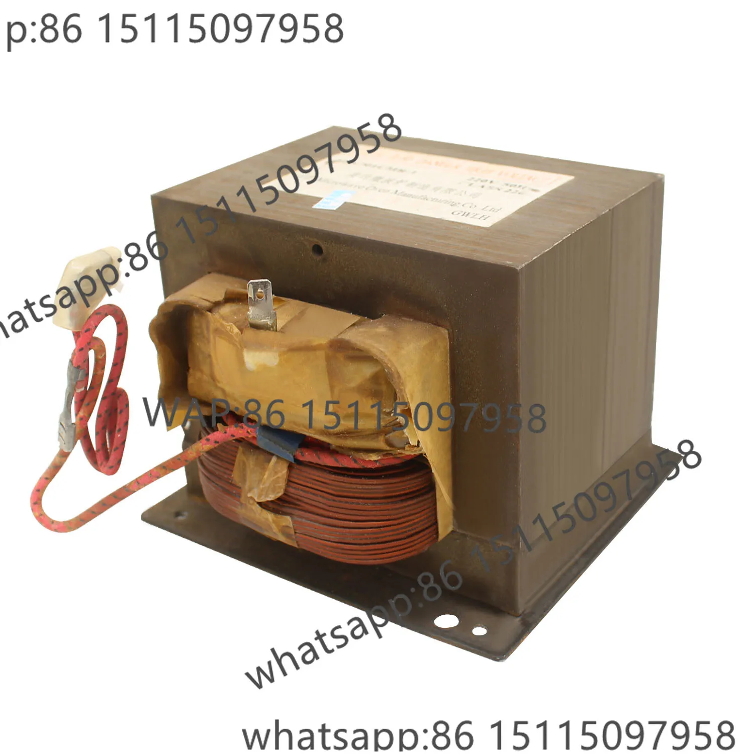 1PC 220V 50HZ 700W microwave oven transformer Original disassembled aluminum transformer MD-701CMR-1 for Microwave parts