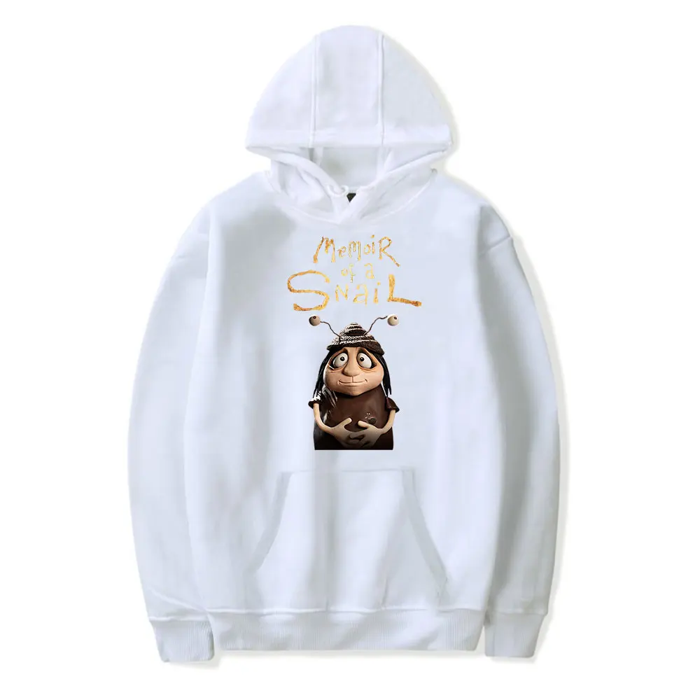 مذكرات الحلزون هوديي ميرش رجل / امرأة الهيب هوب بلوزات طويلة الأكمام مقنعين