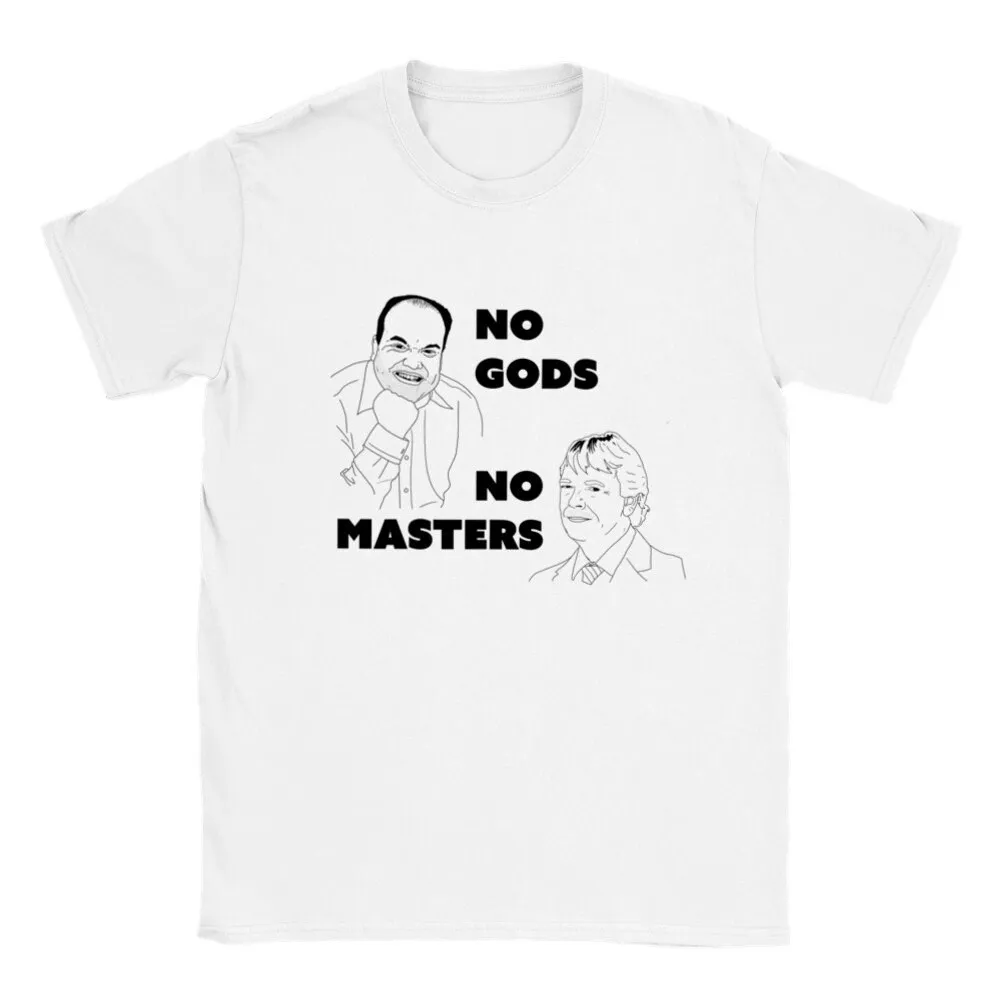 No Gods Masters Anarchism Labour Slogan Barry Evans Ian Beale chip empire soap opera Classic T Shirt