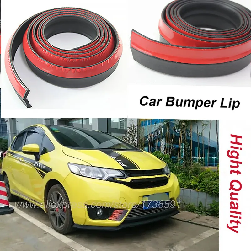 

Car Front Lip Deflector Lips Skirt For HONDA Jazz Fit / Body Chassis Side Protection / Spoiler Spliter Valance Car Surround