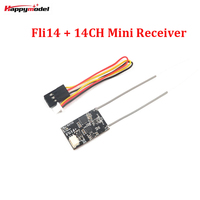 Fli14 + /Fli14 14CH Mini Receiver Compatible for Flysky AFHDS-2A with PA OSD Output for FS-i6 FS-i10 Transmitter RC Drone Quadco