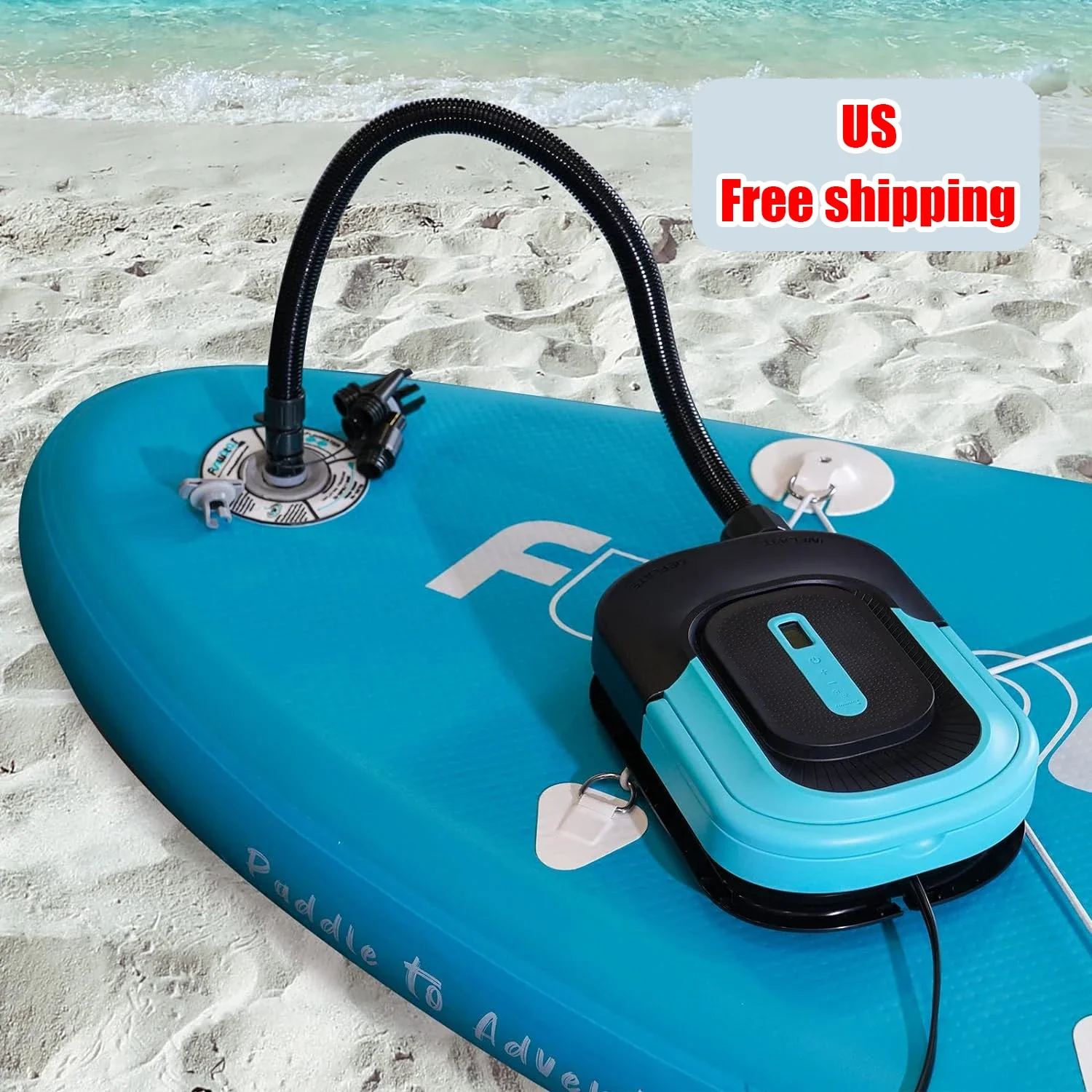 

US Free shipping Dropshipping Wholesale CE sups electric aire pumping Funwater sup pump supplier sup air pump paddle board