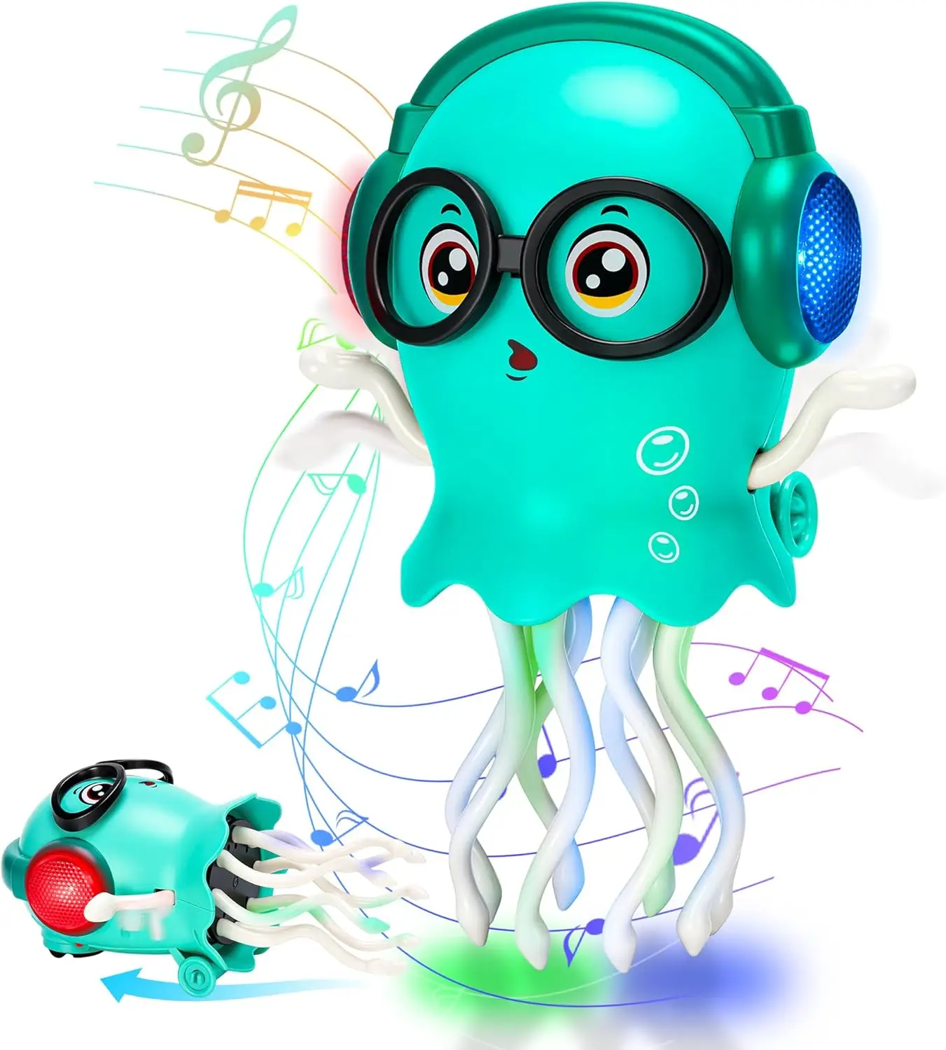 

Dancing Octopus, Electric Crawling Octopus Tummy Time Toy, Magic Dancing Music Squid for Kids Boy Girl Christmas Birthday Gifts