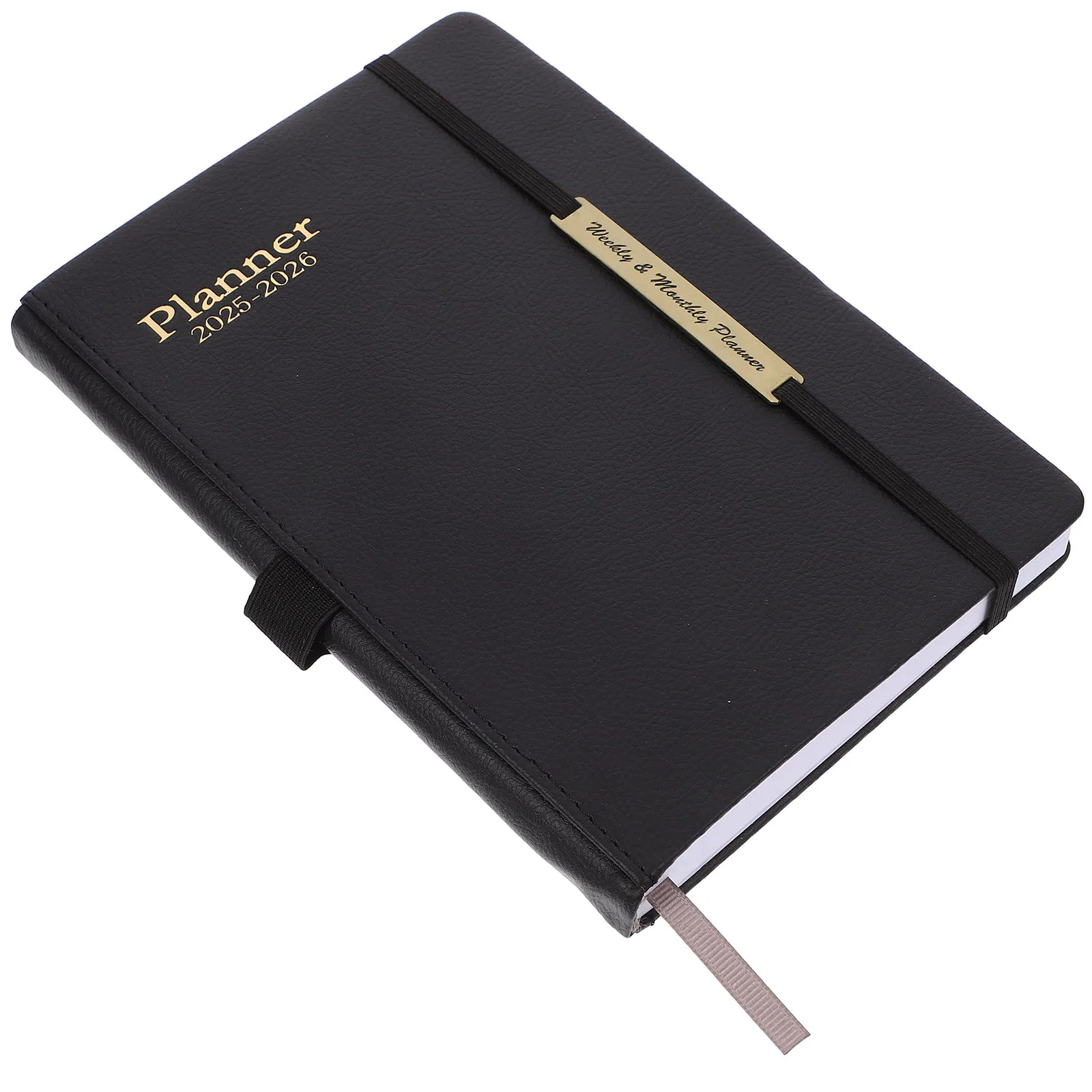 

2025-2026 Planner Daily Agenda Notepad Office Schedule English A5 18 Months Weekly Notebook Better Paper Practical Students