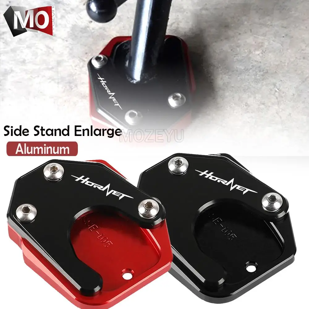 

For Honda CB 600F 900F CB600F HORNET 2007-2013 CB 900F HORNET 2002-2007 Motorcycle Foot Side Stand Pad Plate Kickstand Enlarger