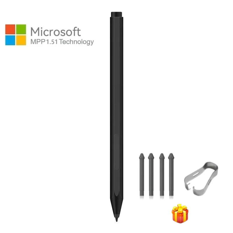 Stylus Pen with 1024 Pressure for Microsoft MPP1.51 – for Surface Pro X/9-3, 3, Go 2/Go, Book 3/2/1, Laptop 5/4/3, Asus HP Dell