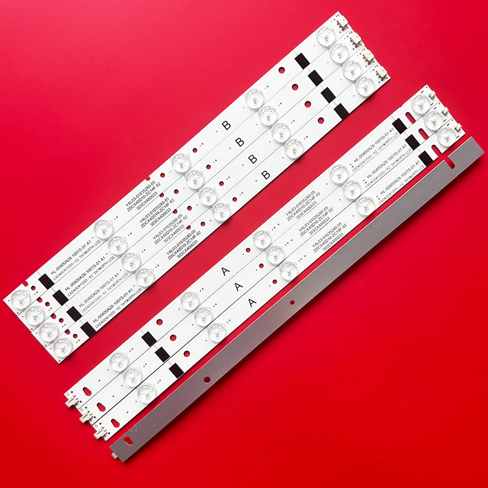 

1/3Sets led backlight strip TV ZDCX40D10-ZC14F-02 303CX400033 HL-00400A28-1001S F40B7000E LT-40E560 V400HJ6-PE1 CX400DLEDM