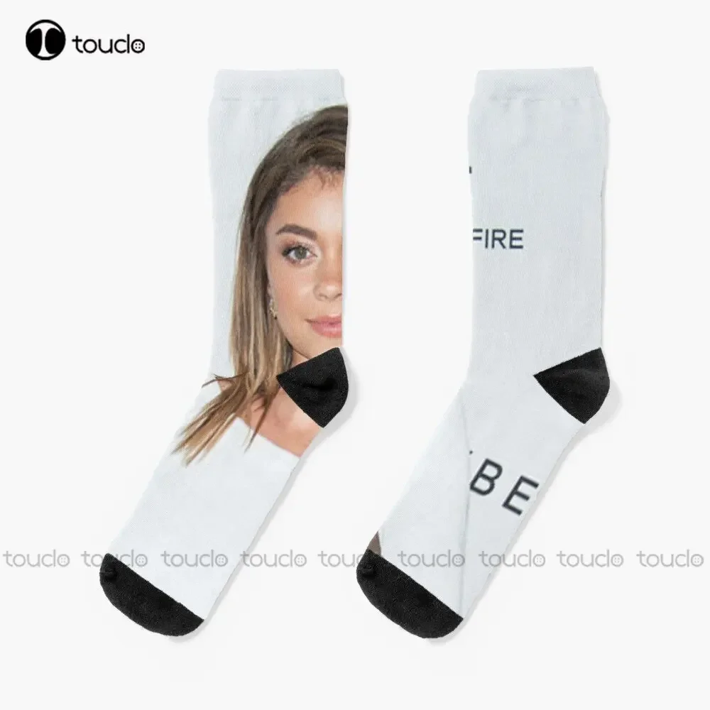Calcetines Choppy Bob de Sarah Hyland, calcetines para niño, moda creativa, ocio, arte divertido, pintura al óleo abstracta, calcetines divertidos