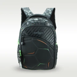 Australia Smiggle original hot-selling children's schoolbag high-quality football schoolbag cool boy bag 7-12 years old 16 inch