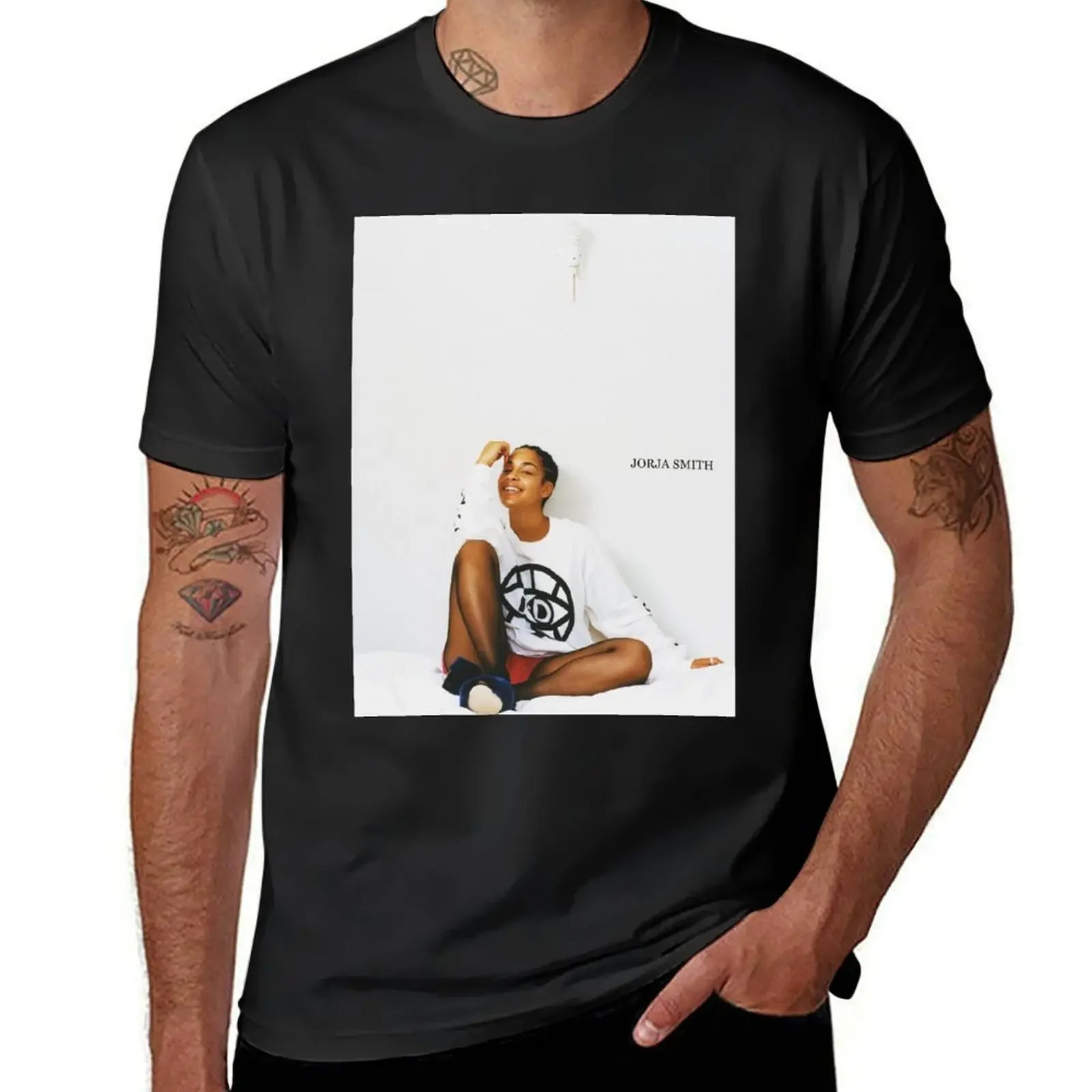 

Jorja smith T-Shirt baggy shirts blanks blue archive customizeds t shirt for men