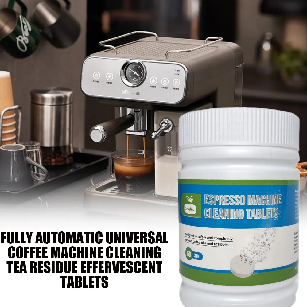 10/50 قطعة ماكينة القهوة تنظيف اللوحي قرص فوار إزالة الترسبات وكيل إزالة النفط تنظيف المواد الكيميائية اكسسوارات المطبخ #1